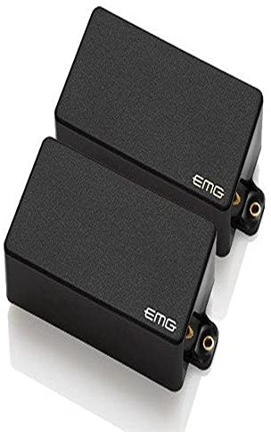 EMG ZW Zakk Wylde Signature Humbucker Guitar Pickup Set, Black