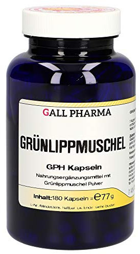 Gall Pharma Grünlippmuschel GPH Kapseln , 1er Pack (1 x 180 Stück)