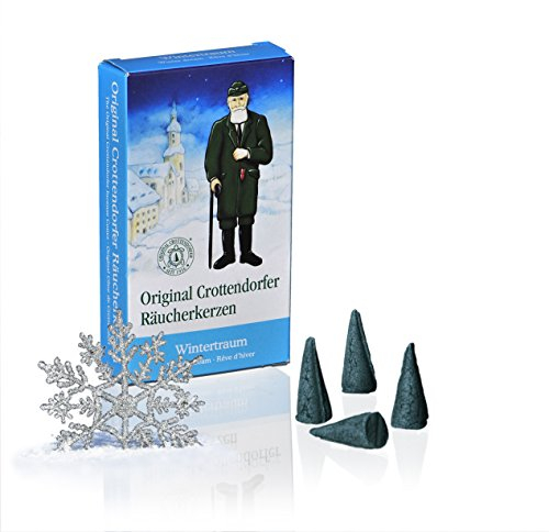 Crottendorfer Incienso de Crottendorf con Aroma a sueño de Invierno, 24 Unidades