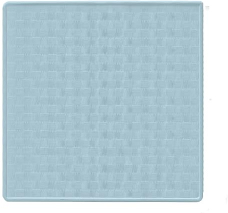 Kleine Wolke Duscheinlage Ruby Wasserblau 53 x 53 cm | PVC-frei, maschinenwaschbar