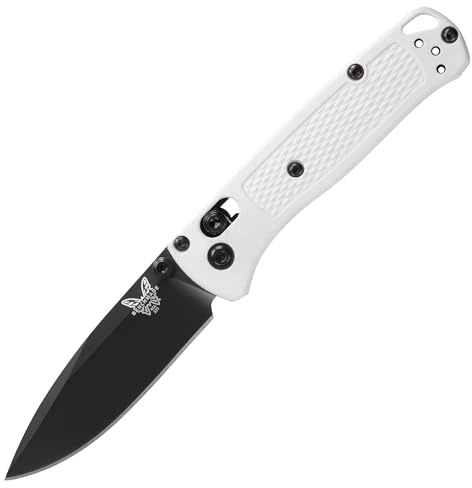 Benchmade Mini Bugout Klappmesser für Erwachsene, Unisex, Weiß, 71 mm