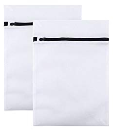 Sacchetti Lavatrice, TAOPE 2 PACK Sacchetti Rete da Biancheria con Zip 50*60cm, Borse per Bucato, Sacca/Borsa della Lavanderia per Bucato Vestiti Delicati di Bambini Adulti Intimi Lingerie Reggiseno