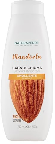 Naturaverde | Natural Beauty - Bain moussant, douche amande 750 ml
