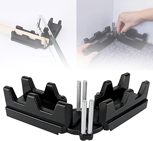 2-in-1 Mitre Measuring Cutting Tool, Measuring and Sawing Mitre Angles Cutting Tool for Home Improvement, Carpentry Work
