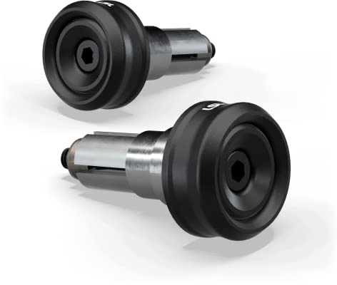 LSL Pace-XS Motorrad Lenkergewichte, schwarz seidenmatt (2er-Pack)