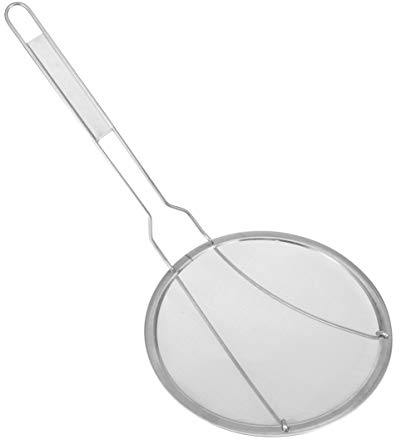 Colino per lavello Colino in acciaio inox a maglia fine, Colino in acciaio inox Schiumarola Mestolo Cucina di casa Tagliatelle Patatine fritte Colino con manico robusto Colino per tagliatelle Colino