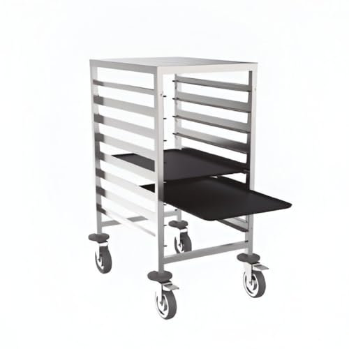 MBH Chariot à pâtisserie bas renforcé professionnel pour le transport des aliments