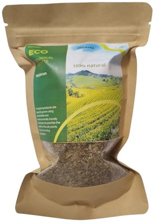 Mejorana natural, hierba aromática, planta culinaria, hojas secas, especias para cocinar, té de mejorana, infusión relajante, planta medicinal, Remedios naturales, cocina mediterránea.