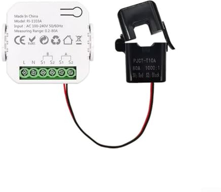 Innovativo misuratore di energia WiFi con funzione di allarme acustico per una maggiore sicurezza nel monitoraggio della potenza (bianco 1CT)