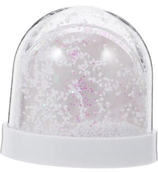 ADOCARN 2piezas Bola De Nieve Personalizable Marco Para Fotos Kit De Manualidades De Bola De Nieve Decoraciones Para Fiestas y Únicos