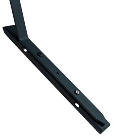 CATHAPPY Zubehör - Katzennetz - Eckadapter - Verzinkter Stahl - 30 cm - Schwarz (0.3 Meter)