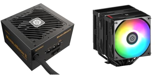 ENERMAX MARBLEBRON II 750 Watt modulares 3.1 ATX Gaming Netzteil 80PLUS Bronze & ETS-TD60D-ARGB Dual-Tower mit Digitalstatusanzeige Bundle; EMB750-TD60D-ARGB