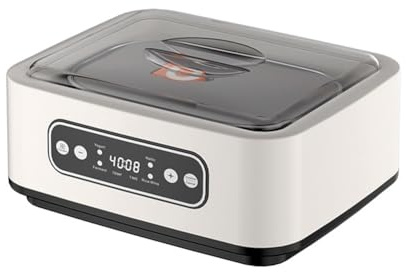 Koolenry Yogurtera con Control de Temperatura, Máquina Automática para Hacer Yogur, Incubadora con Tiempo Ajustable de 36 Horas, 1,6 L, Enchufe Europeo.