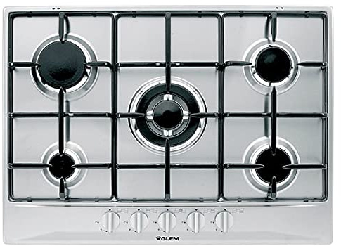 GLEM GAS INC. P95FXV PIANO COTTURA 90CM 5F. INOX