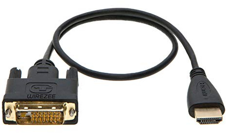 DVI-D to HDMI Video Cable 24+1 Pin Dual Link M/M 1.5f 3ft 6ft 10ft 15ft 25ft (3FT)