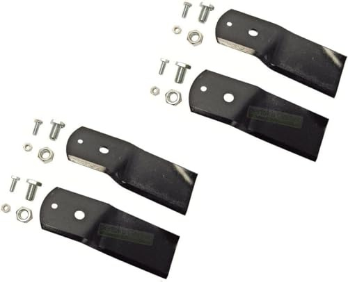 4 x 17 cm kniv kompatibel med Stiga Ready Park Villa 85 95 105 Combi 1134-6238-01 1134-9119-01