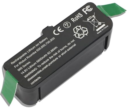 MULS 5600mAh Vacuum Battery Replacement iRobot Roomba 960 895 890 860 695 680 690 675 640 614 760 770 800 860 870 R3 Pet 900 960 Parts-Roomba Robot Vacuum Cleaner