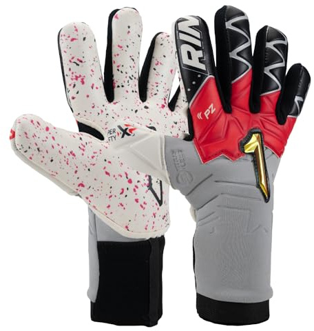 Rinat Xtreme Guard Zhero Semi Torwarthandschuhe, für Erwachsene, Grau, Größe 7