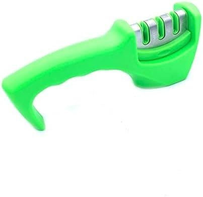 MAHWER Knife Sharpener，Kitchen Household Green Knife Sharpener And Grinding Head Diamond Ceramic Rod Special Kitchen Grinding System