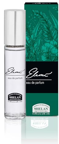 Helan, Elemì - Perfume de hombre fresco y cítrico con notas de pomelo y bergamota, fragancia chispeante con notas de salvia mentolada y florales, Made in Italy Perfumes de hombre 10 ml