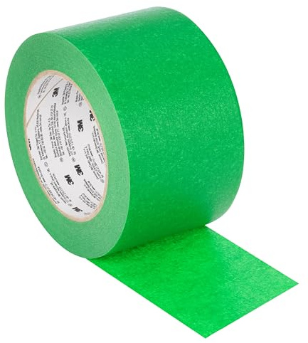 3M Cinta adhesiva resistente a los rayos UV 2814, 72 mm x 50 m, 0,12 mm | verde, 16 rollos/caja
