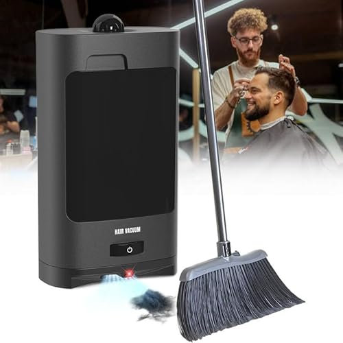 WEIMILOR Poubelle aspirateur Coiffure Automatique Professionnel, sans Sac pour Cuisines, coiffeurs, boutiques, hôtels