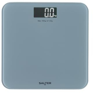 Salter Báscula de Baño Digital – Báscula Electrónica para Peso Corporal, 180kg/28st 3lb, Pantalla LCD Fácil de Leer, Lecturas Instantáneas al Subirse, Incluye Pilas