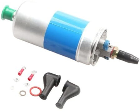 Elektrische Kraftstoffpumpe mit Installationskits 0580254910 FP-1029-BL, kompatibel mit Mercedes Benz W123 W124 W126