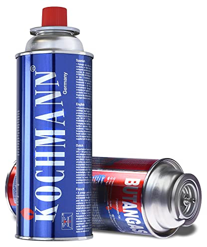 Kochmann Germany 10 x Gaskartuschen MSF- 1A für Gaskocher Campingkocher 227g. Gaskartusche