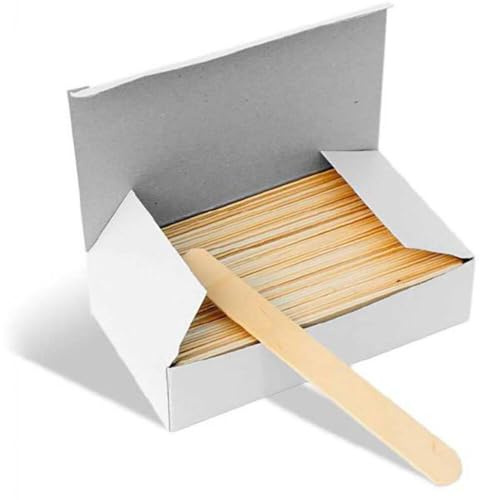 Large Wooden Waxing Spatulas 100/pack | Better Waxing | Disposable