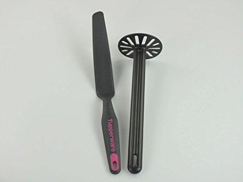 TUPPERWARE Griffbereit Pürier-Meister + schwarz-pink Schmale Palette P 23530