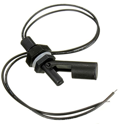MASUNN 10W Lato Nero Monte Sensore Livello Acqua Regolatore Liquido Galleggiante Interruttore