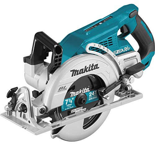 Makita XSR01Z 18V X2 LXT Lithium-Ion 36V Brushless Cordless Rear Handle 7-1/4 Circular Saw, Tool Only (Renewed)