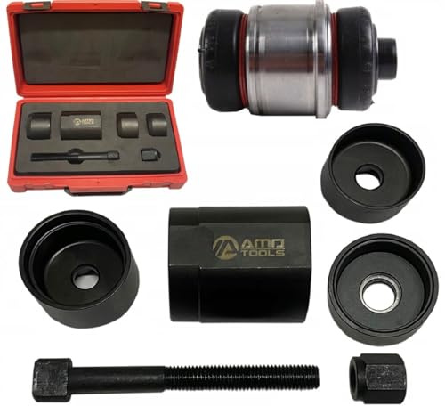 AMD TOOLS Ensemble d'outils spécial pour démontage de roulements à billes et jambes de bras pour BMW E38 E39 E60 E61 E65 E66 X5 E53 Directeurs intégraux