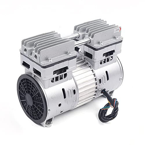 Motor für Flüsterkompressor 1PS 750W Ölfreies Kompressor Aggregat Kompressoraggregat 8Bar Läufer Luftkompressoren Zubehör