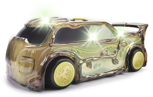 Jada Toys Marvel Light Hero Groot Auto (15 cm) - Superhelden-Spielzeugauto ab 3 Jahre mit Friktion und coolen Licht- &-Sound-Effekten, Auto-Spielzeug für Kinder, inkl. Batterien