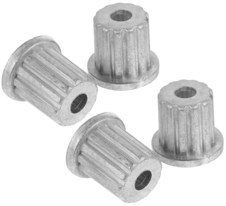 NULYLU Washing Easy Core Metal Pulsator Replacement Machine 4pcs Gear Silver, Sturdy Repair Parts Washer Dryer Installation for Wide Compatibility