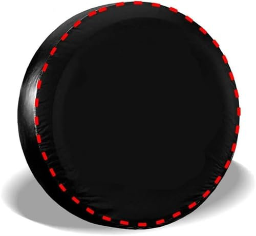 MMYUAK Ersatzradabdeckungen Reserveradabdeckung Reifenschutzhülle Wetterfest for 14 15 16 17 Zoll(16inch)