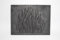SEZAM Plaque décorative en fonte pour revêtement de cheminée - Plaque de cheminée durable, résistante à la corrosion, installation facile - Plaque de four en fonte gris - 46 x 35 x 0,9 cm
