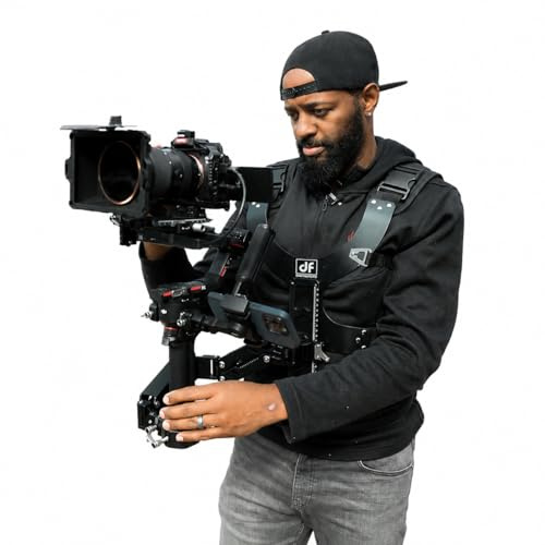 Thanos-SE Ultra Gimbal Support Vest Rig with Quick Release, Steadicam Gimbal Stabilizer Vest for DJI RS5/RS4/RS 4 Pro/RS3/RS 2 PRO, other Gimbals and Cameras, 4.4–17.6 lbs Payload for Videographers.
