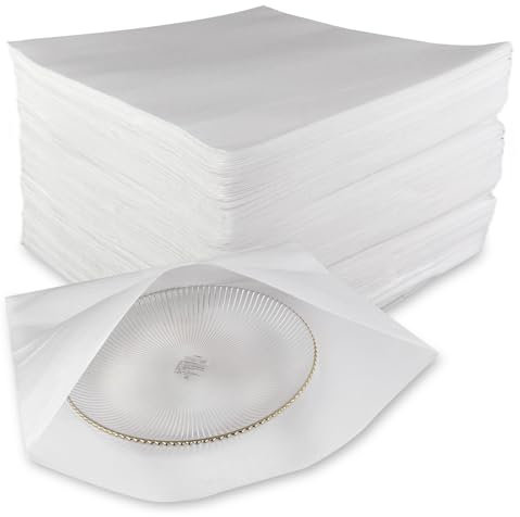 TERRARIDE Papier Bulle Déménagement 100 PCS, Carton Demenagement Vaisselle, Carton Verre Demenagement 30 x 30 cm, Sacs d'emballage en Coton Perlé Pour Protéger Les Verres, Assiettes, Bouteilles