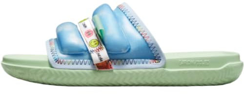 NIKE Jordan Super Play Slide x J Balvin Men's Slides DR1330-413 Blue/Green UK7 (EU41)