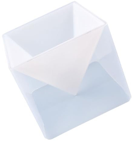 FONDOTIN 1stück Pyramid Silikonform Für Kreative Aufbewahrung Non-stick Flexibel Und Für Schmuck Und Bastelprojekte Sicher Und Leicht Zu Reinigen