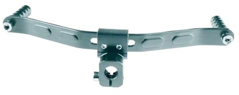 Leva cambio motocicletta Leva Del Cambio Per Moto In Lega Di Alluminio Lucidata, Regolabile, Doppia Sospensione, Impugnature La Modifica Della Motocicletta