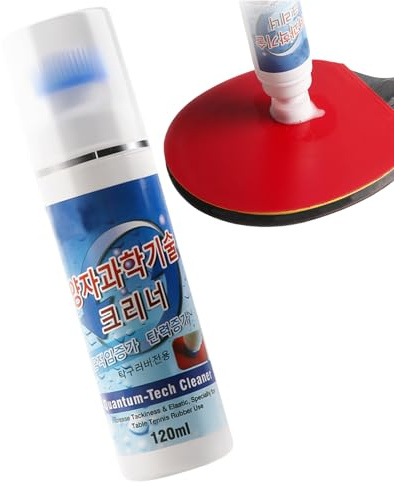 Genérico Pegamento de Goma para Tenis de Mesa, Pegamento para paletas de Tenis de Mesa | Pegamento líquido para paletas de de de 120 ml, Adhesivo para Raquetas de Secado rápido para Gomas y