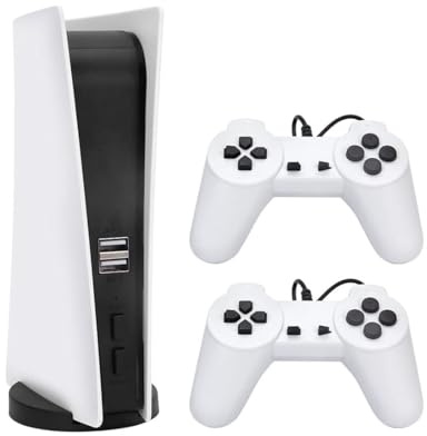 Mediawave Store - Console per Videogiochi Retrò con 200 Giochi Classici e 2 Controller Cablati, Plug & Play su TV