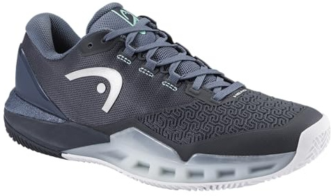 HEAD Revolt Pro 5.0 Men's Clay Tennis Shoe, Blueberry/Teal, 8.5