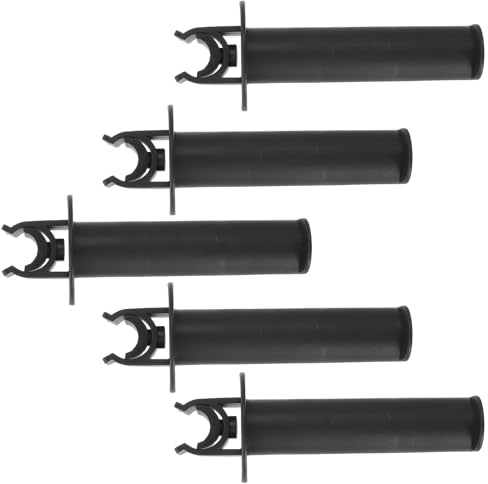 ZUNOXAZ 5 Pièces Porte-papier Toilette en Plastique Étanche pour Chaise Percée et Fauteuil Roulant, Structure Gain de Place, pour Personnes Âgées et Patients Alités