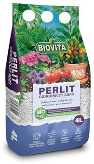Gartenperlit Agro 4L – Natürliches Vulkangestein Bodenhilfsstoff, Premium Perlite für Pflanzen, Bodenverbesserer für optimale Belüftung & Wasserspeicherung, Ideal für Aussaat, Stecklinge & Hydrokultur