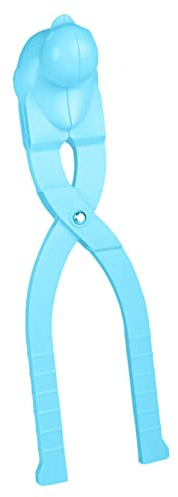 Qianly Macchina per Palle di Neve a Forma di Anatra, Giocattolo da Neve, per Esterni, Creatore Invernale, Clip per Palle di Neve, Clip, a Caso, 34 cm x 7